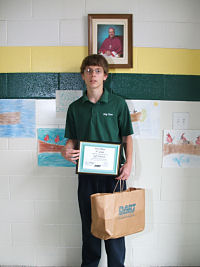 Jeff Johnson - 8th Grade Winner photo