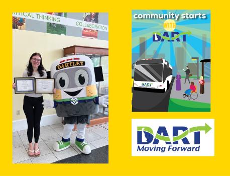 Dart contest Grand Prize Winner - Genevieve Frisch - 12th Grade Appoquinimink High School
