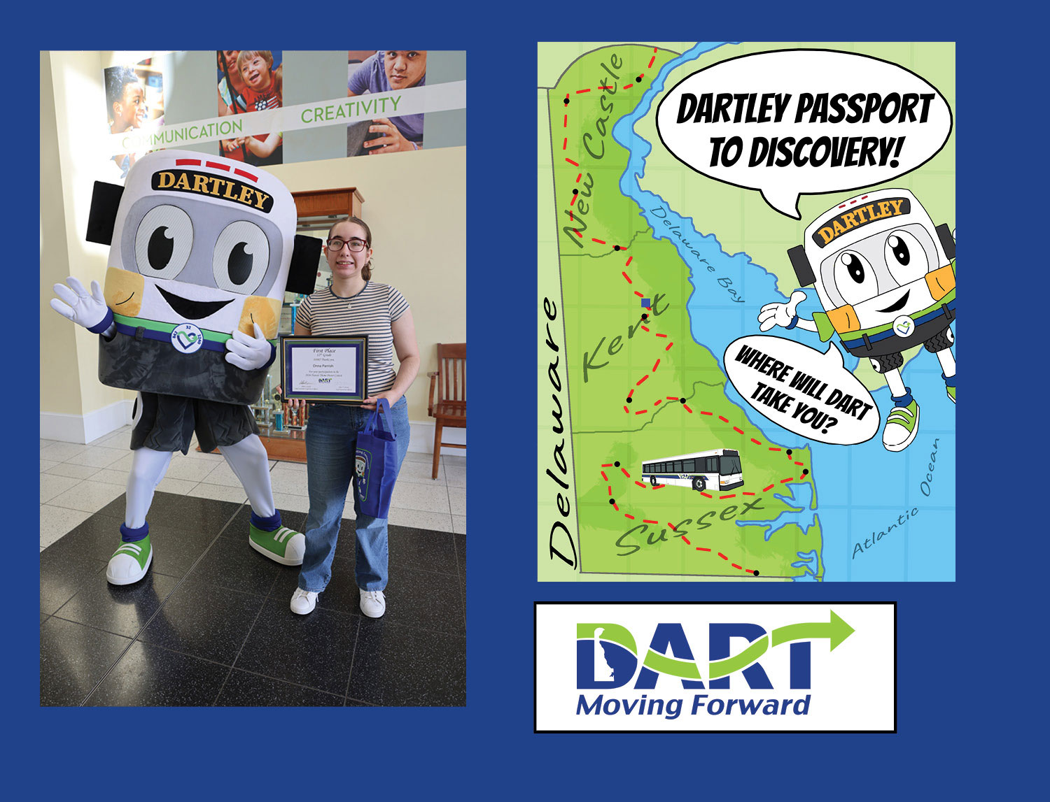Dart Contest 12th Grade winner - Onna Parrish, Appoquinimink High School